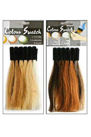 Hair Colour Swatch #HH10  [12pcs/pk] -pk