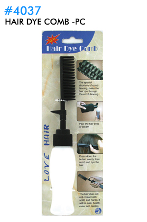 Hair Dye Comb  #4037 - pc