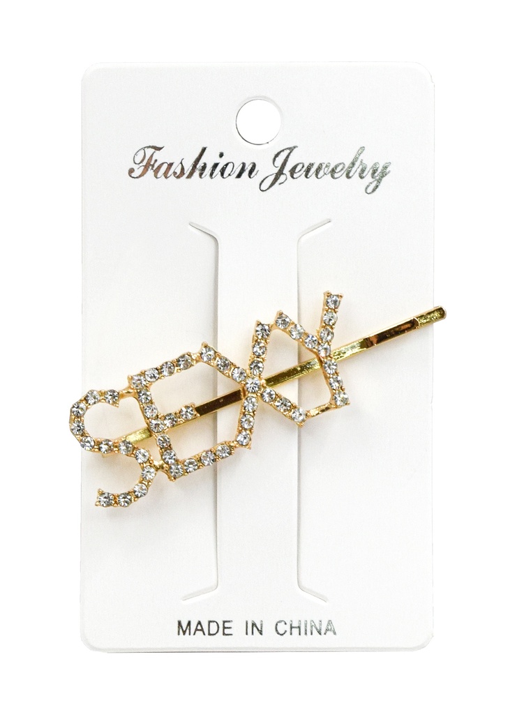 Hair Pin-Sexy #93026 Gold -dz