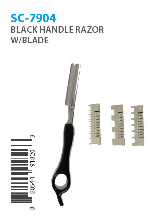 Hair Razor Set w/ Blade #SC-7904