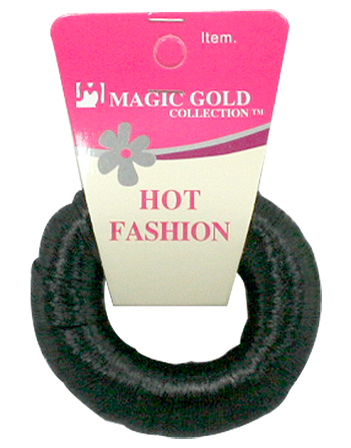 Magic Gold Hair Ring #2437 Black - dz