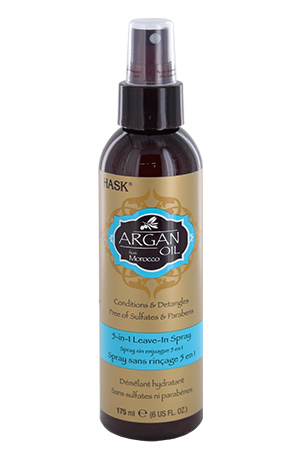 Hask 5 in 1 Leave-In Spray-Argan Oi (6oz) #51