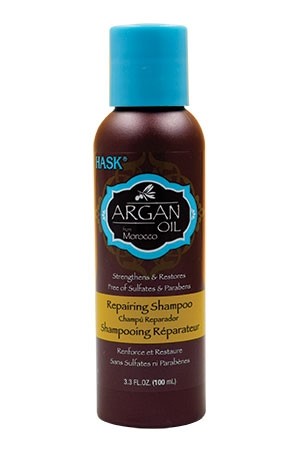 Hask Argan Oil Shampoo-Trevel Size (3.3oz) #81