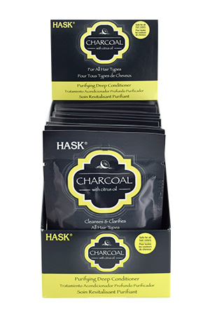 Hask Charcoal Purifying Deep Conditioner [1.75oz/12pk/ds]#60