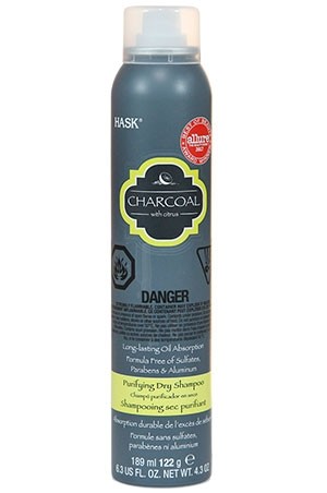 Hask Dry Shampoo-Charcoal (4.3oz) #87