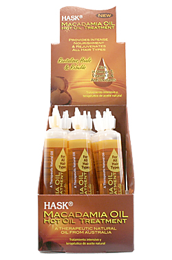 Hask Hot Oil Treatment - Macadamia (1oz/18pc/ds) #27