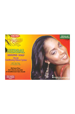 Hawaiian Silky Herbal No Lye Relaxer Kit (1Appl) -Reg#35
