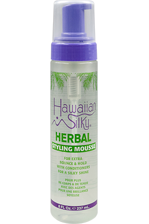 Hawaiian Silky Hurbal Styling Moose(8oz)#79