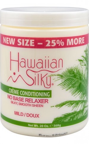 Hawaiian Silky No Base Relaxer Jar (20oz) -Mild#72