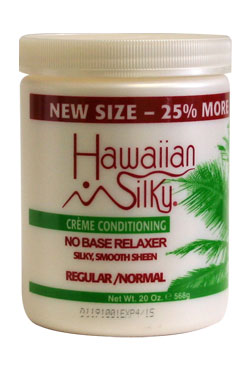 Hawaiian Silky No Base Relaxer Jar (20oz) -Reg#19