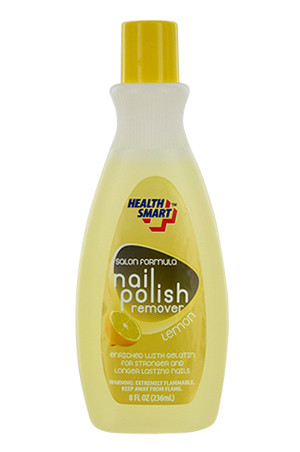 Health Smart Nail Polish Remover-Lemon(8oz) #1
