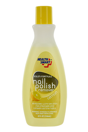 Health Smart Nail Polish Remover-Lemon(8oz) #1