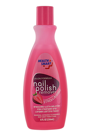 Health Smart Nail Polish Remover-Strawberry(8oz) #2