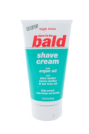 High Time Dare To Be Bald Shave Cream W/Argan Oil(5oz)#18