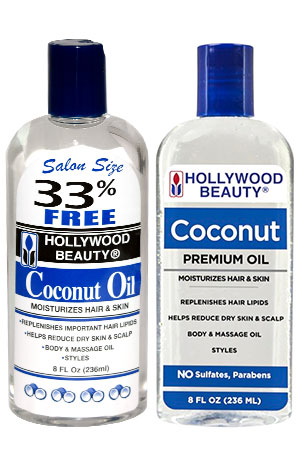 Hollywood Beauty Coconut Oil (8oz)#62