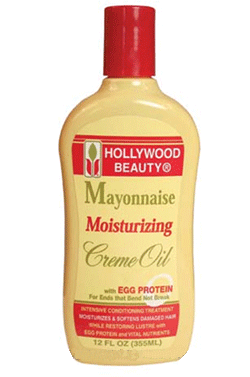 Hollywood Beauty Mayonnaise Moist. Creme Oil,12oz#21