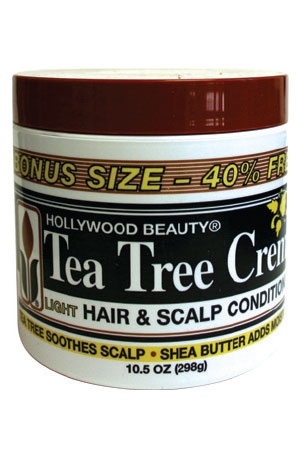 Hollywood Beauty Tea Tree Creme(10.5oz)Bonus#32