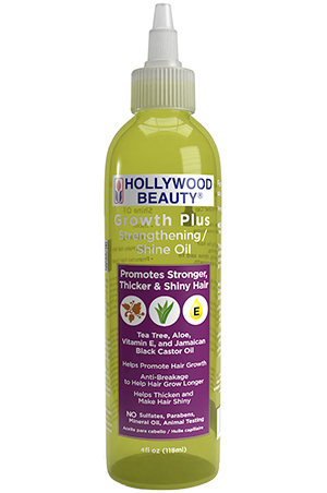 Hollywood Hair Growth Plus Strength/ShineOil-TeaTree(4oz)#92