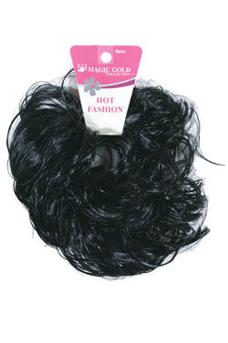 Hot Fashion Ponytail Holder #1242 Black hair -dz