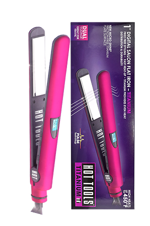 Hot Tool Helen of Troy 1" Flat Iron Titanium #7104(=HPK12CN)