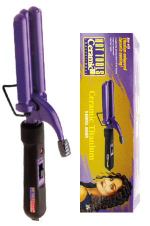 Hot Tools Ceramic 3-Barrel Waver #2184CN