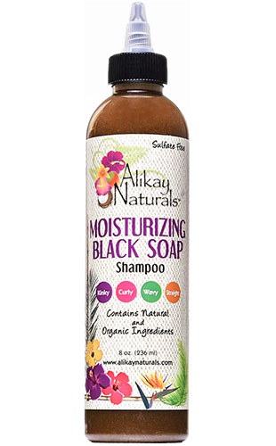Alikay Naturals Moistrizing Black Soap Shampoo(8oz) #23
