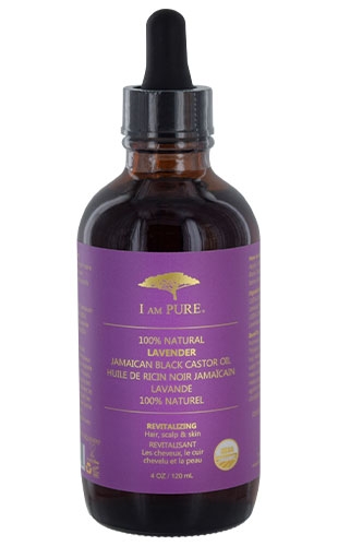 I Am Pure 100% Natural Jamaican Blk C. Oil-Lavender (4oz) #4