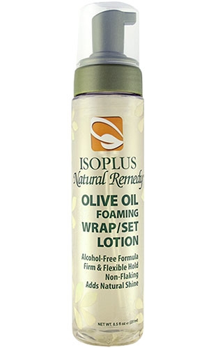 ISOPLUS Olive Oil Foaming Wrap/Set Lotion(8.5oz) #62