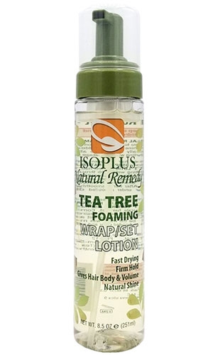 ISOPLUS Tea Tree Foaming Wrap/Set Lotion(8.5oz) #61