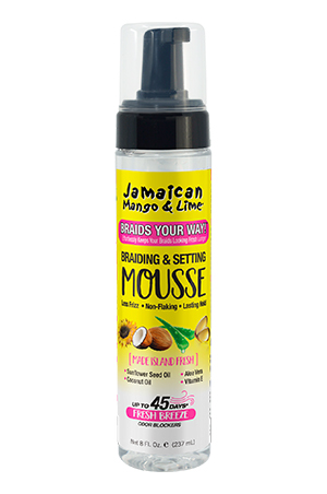Mango&Lime Braiding&Setting Mousse(8oz)#87