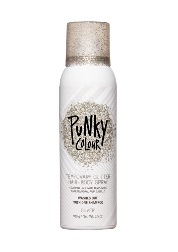 Punky Colour Temporary Glitter Hair+Body Glitter(3.5 oz)_Silver #7