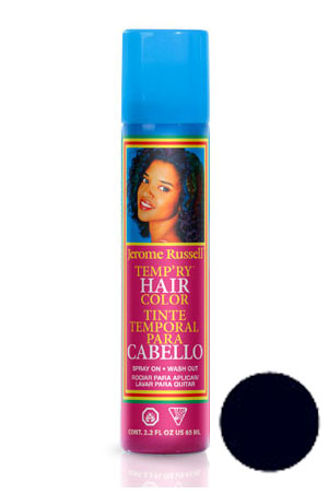 Jerome Russell Color Spray #Blue Black