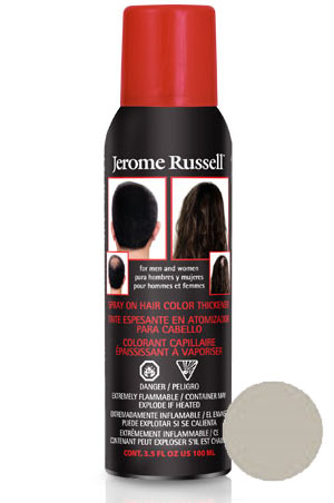 Jerome Russell Hair Thicker Spray #Silver/Gray