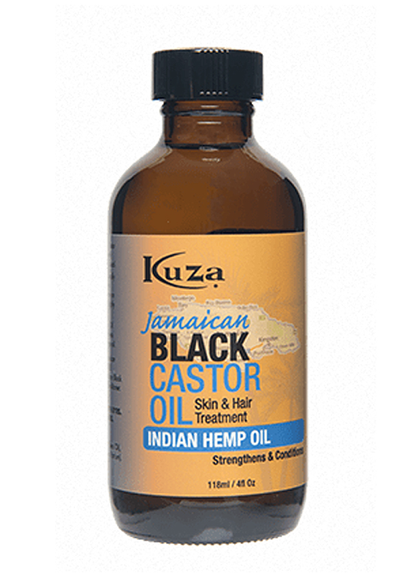Kuza Jamaican Black Castor Oil Indian Hemp Oil (4 oz) #58