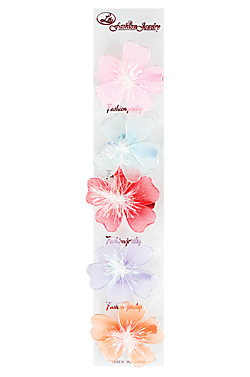 Kid's Hair Clip #2429 (5pcs/pk)  -Strip