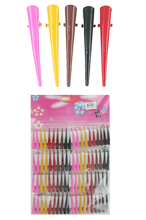 Kids Hair Long Clip #4048 [80pcs/pk] -pk