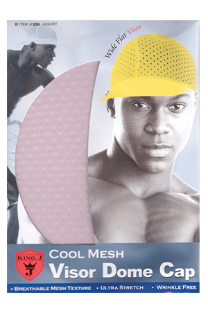 King.J Cool Mesh Visor Dome Cap #251 -Dz