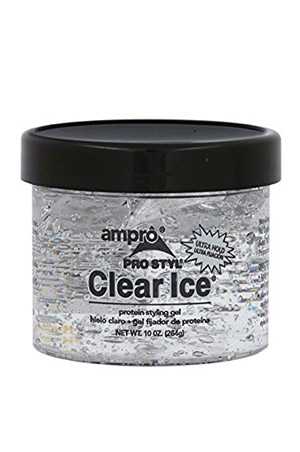 Ampro Pro Clear Ice Protein Styling Gel Ultra Hold(10oz)#4B