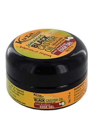 Kuza Black Castor Oil Anti-Breakage Edge Gel (2oz) #46