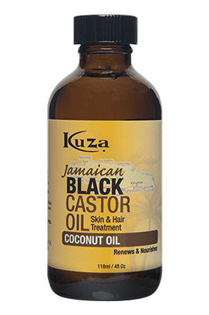 Kuza Black Castor Oil Coconut Skin & Hair Treatment (4 oz) #48