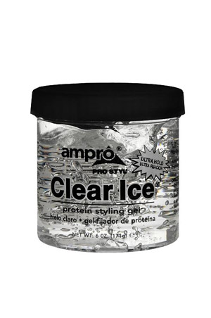 Ampro Pro Clear Ice Protein Styling Gel Ultra Hold(6oz)#4A