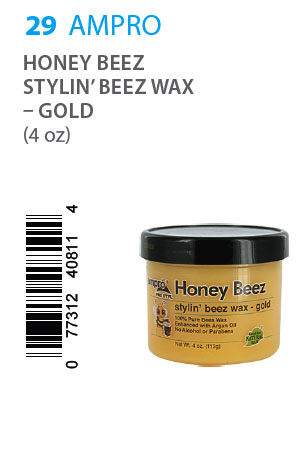 Ampro Pro Styl Honey Beez Wax - Gold (4oz)#29