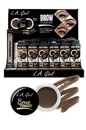 L.A Girl Brow Pomade Display (6 colors x 6 pc)63pc #GCD271.1