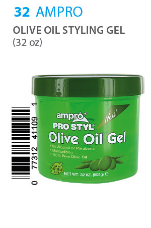 Ampro Pro Styl Olive Oil Gel (32oz)#32