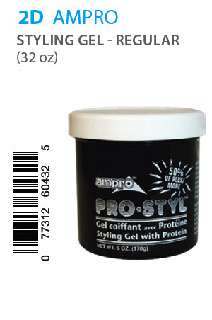 Ampro Pro Styl Protein Styling Gel -Reg(32oz)#2D