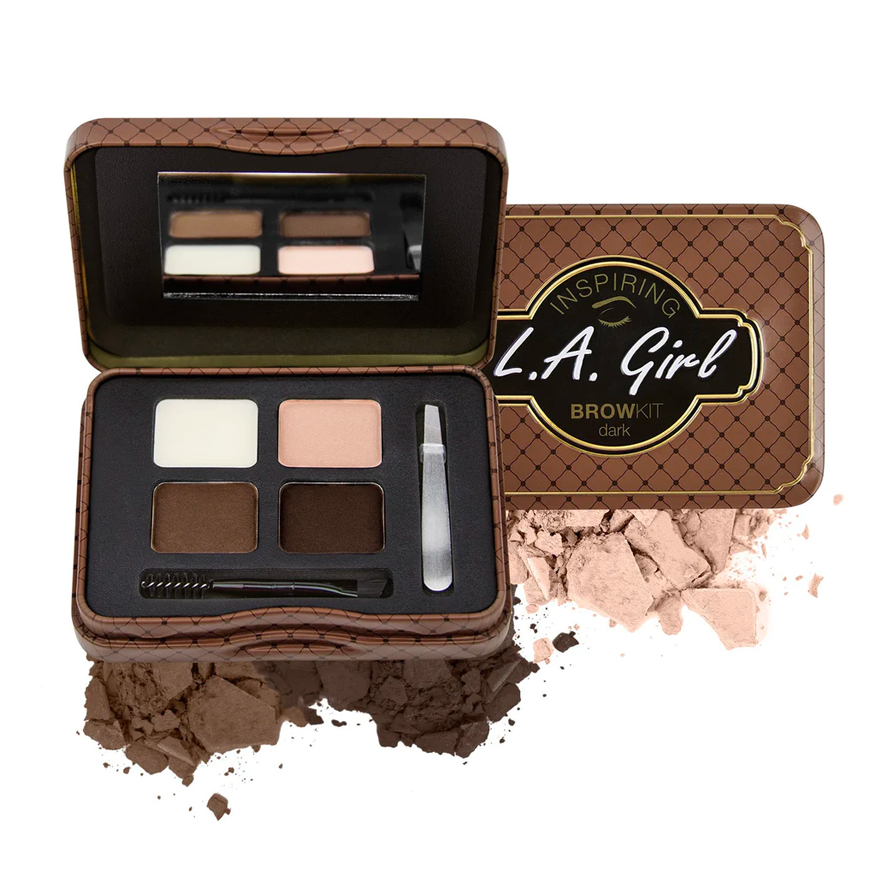 L.A Girl Inspiring Brow Kit  #GES343 Dark And Defined