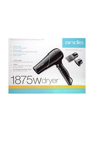 Andis 1875W Hair Dryer #80510