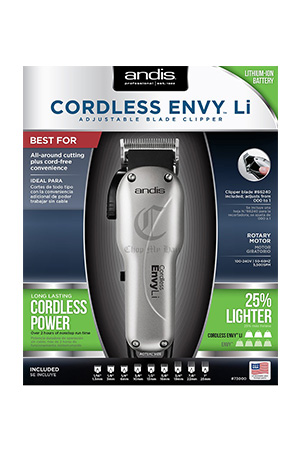 Andis Cordless Envy Li Clipper #73000