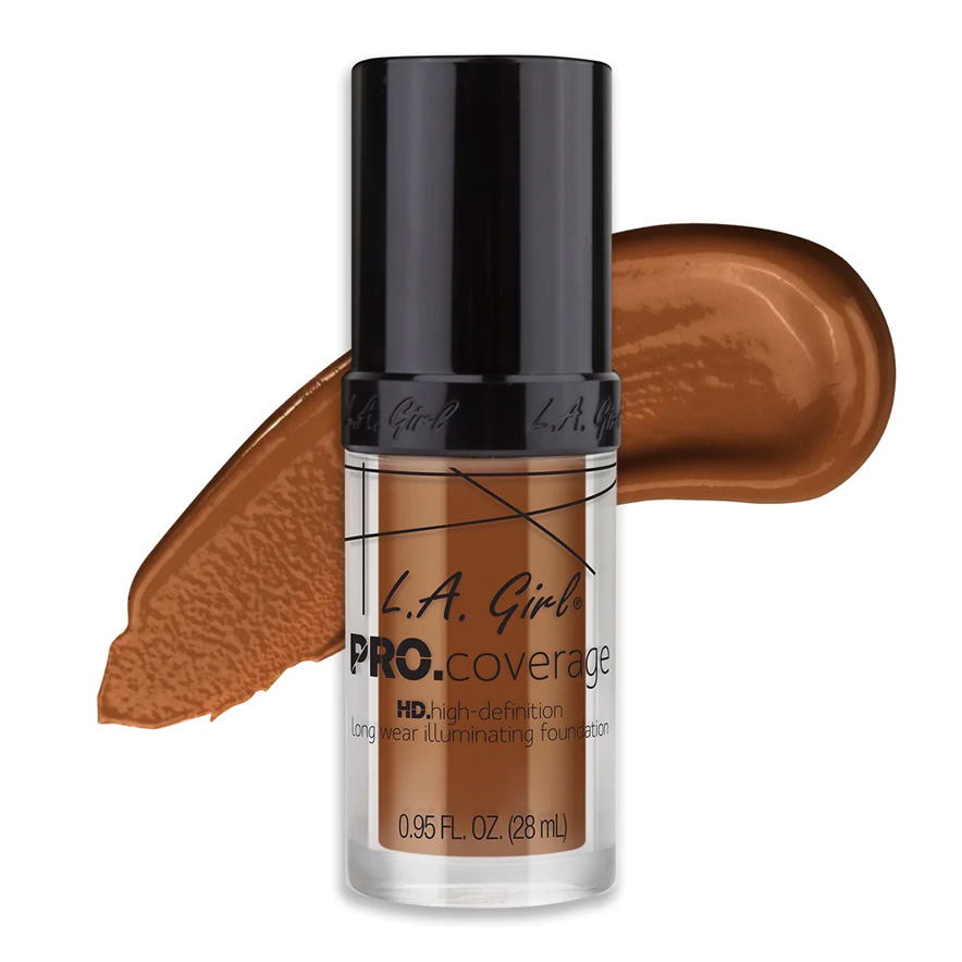 L.A Girl Pro.coverage HD Foundation #GLM654 Coffee