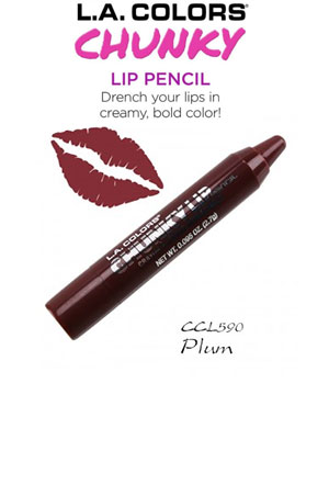 L.A. Colors Chunky Lip Pencil #CCL590 Plum